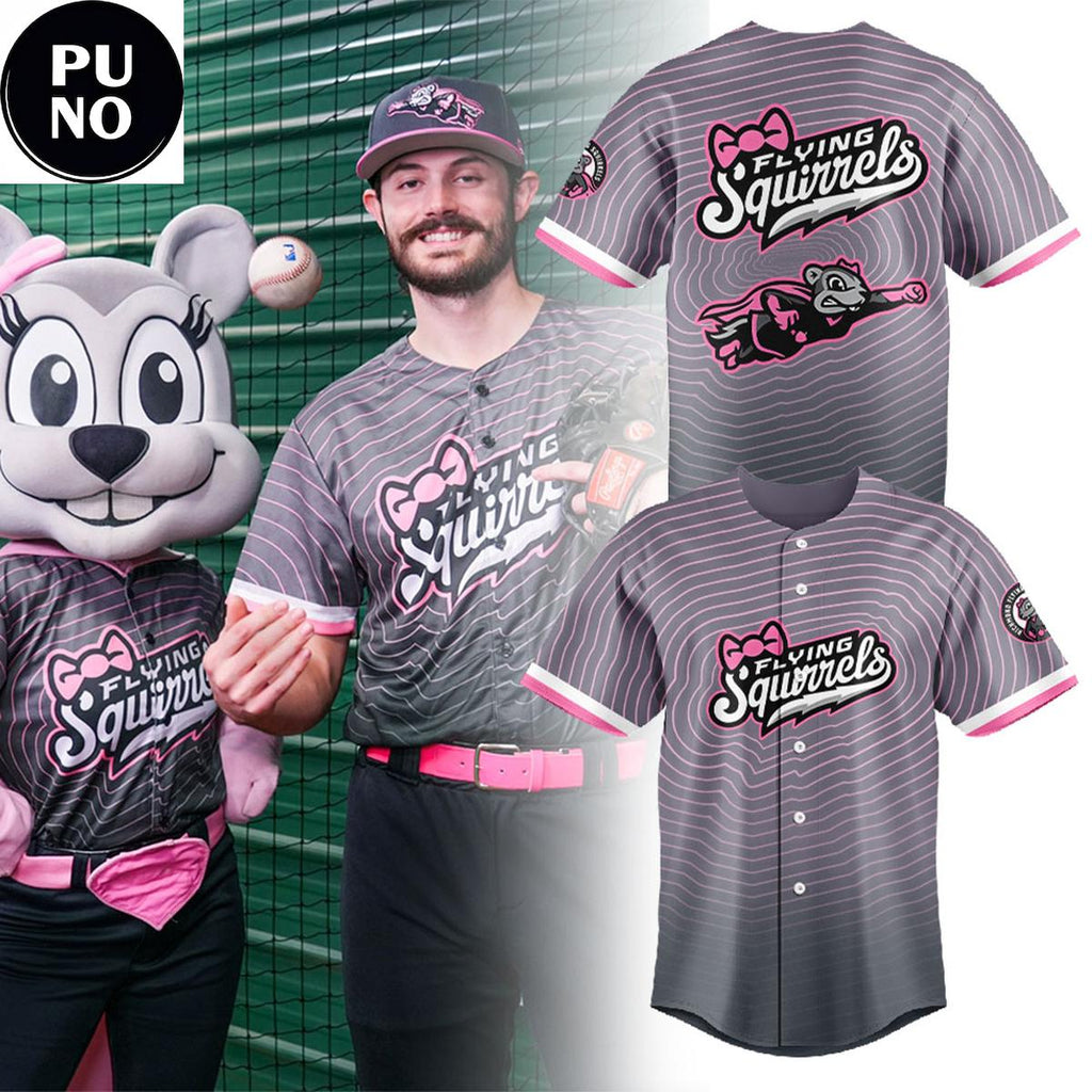 Richmond Flying Squirrels 2026 Mascot Nutasha Evoshield Baseball Jersey