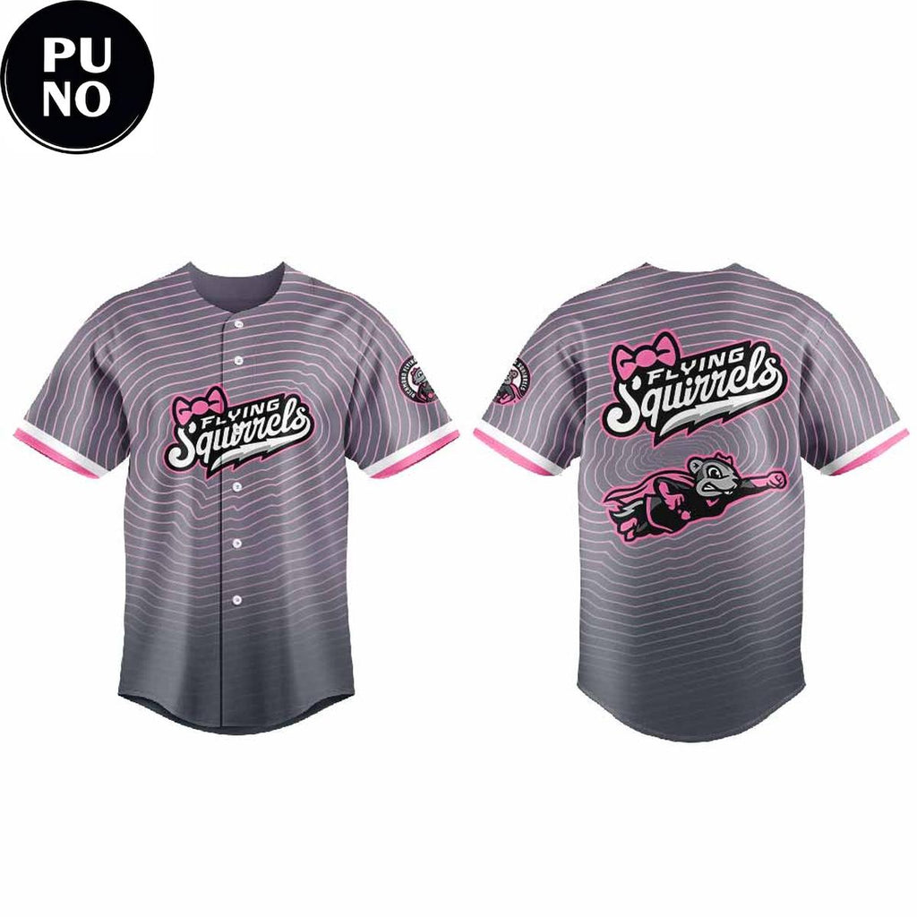 Richmond Flying Squirrels 2026 Mascot Nutasha Evoshield Baseball Jersey