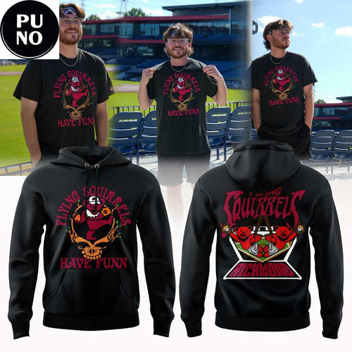Richmond Flying Squirrels x Grateful Dead Night 2026 Hoodie T-Shirt