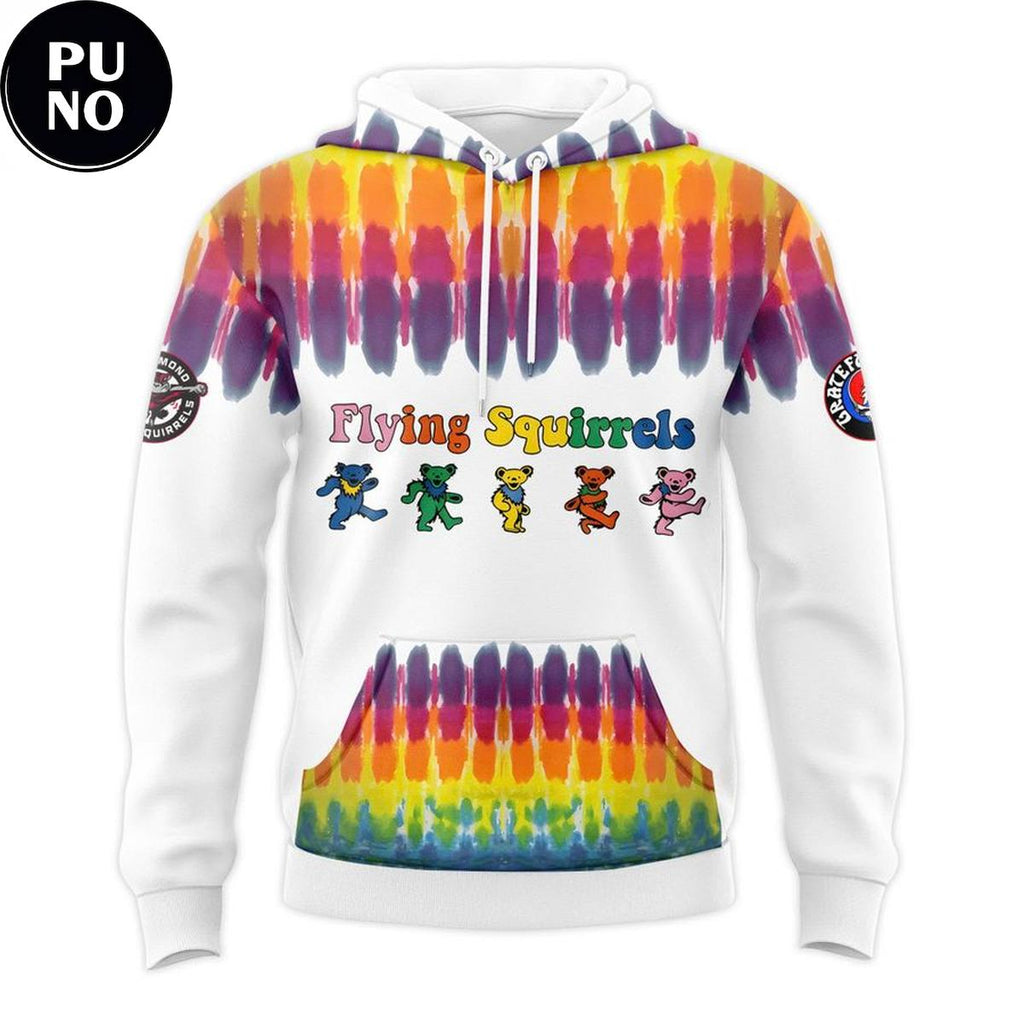 Richmond Flying Squirrels x Grateful Dead Night 2026 Hoodie T-Shirt