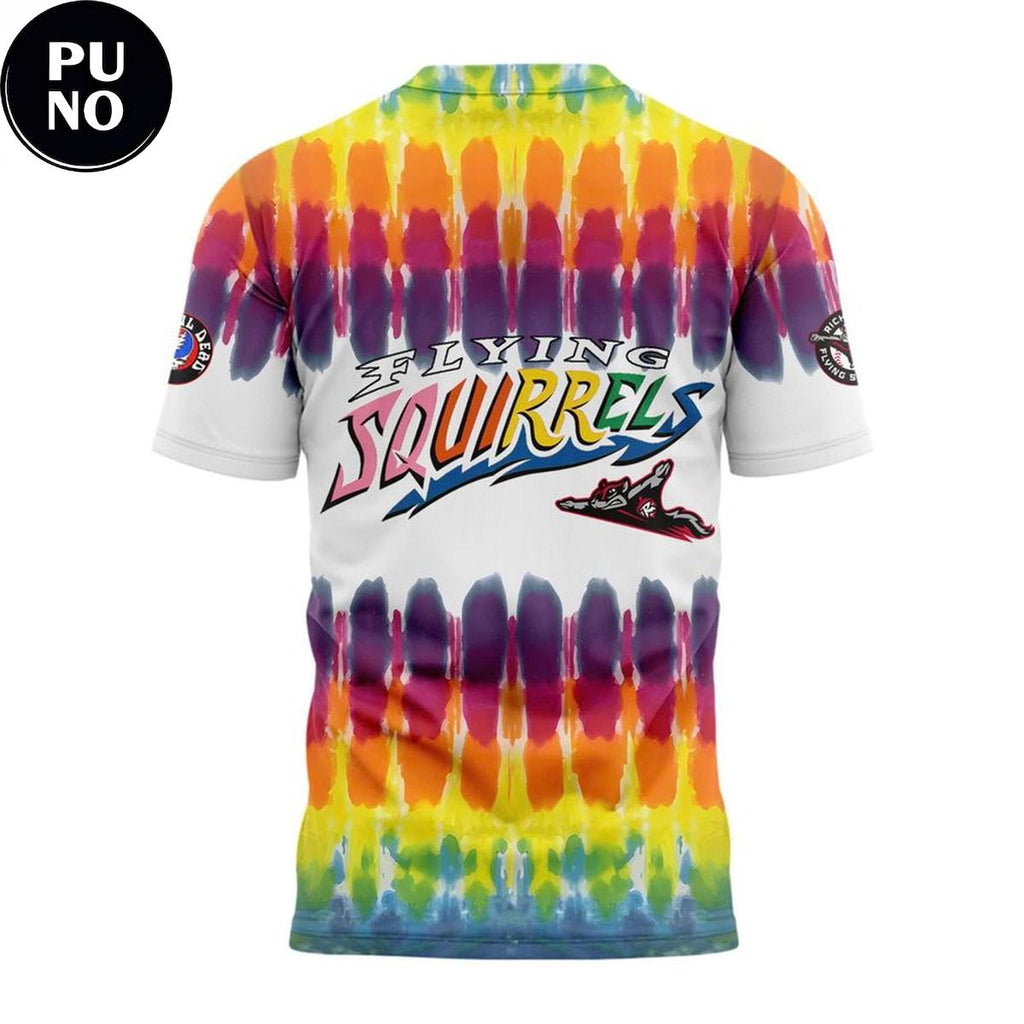 Richmond Flying Squirrels x Grateful Dead Night 2026 Hoodie T-Shirt