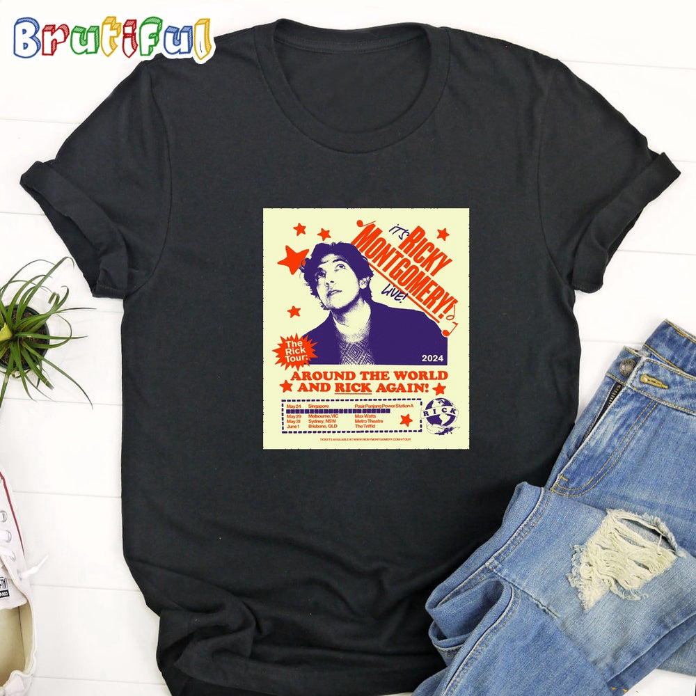 Ricky Montgomery Around The World And Rick Again 2024 T Shirt