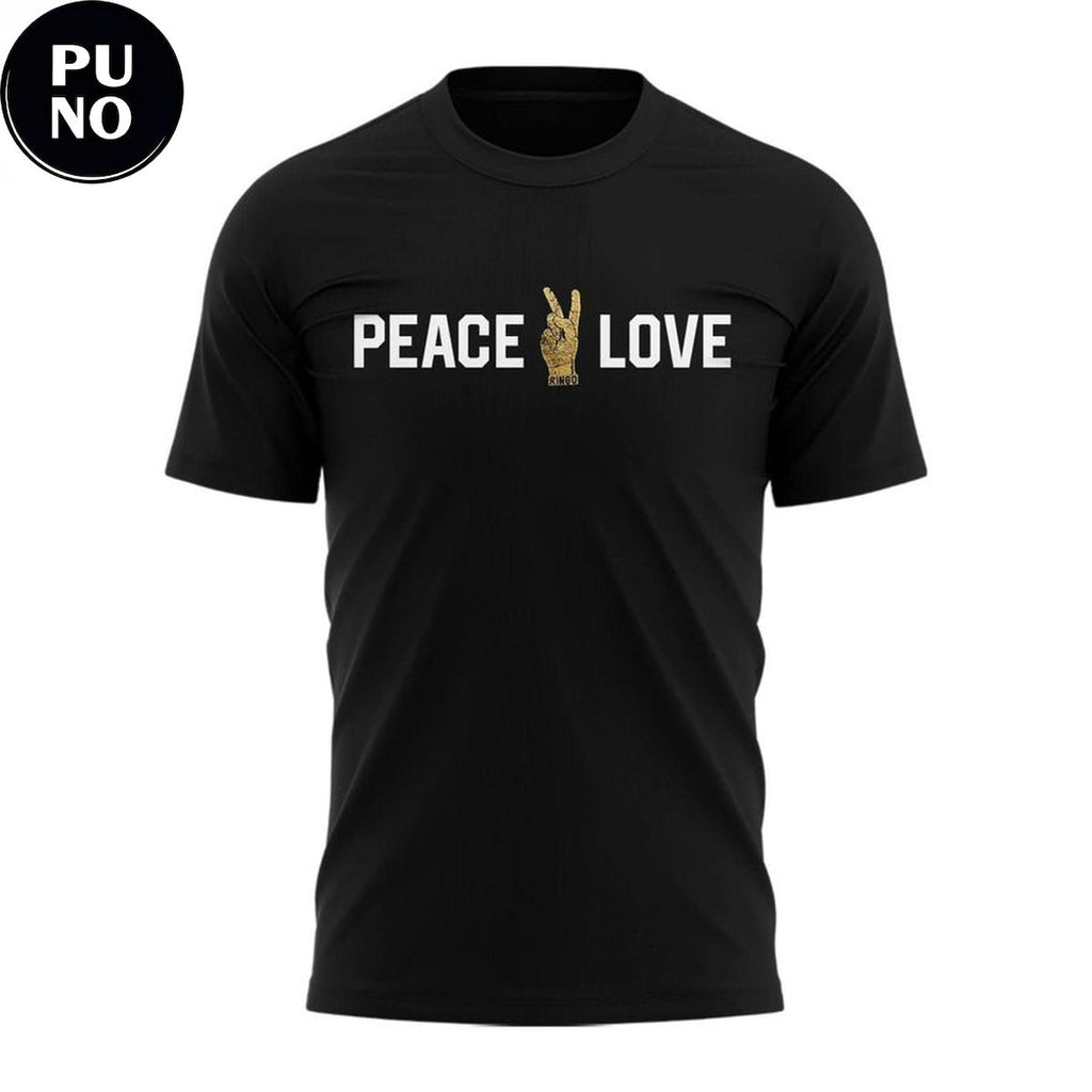 Ringo Starr 86 Birthday Peace & Love 2026 T-Shirt