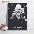 Rip Bill Walton 1952 2024 Poster Canvas, Bill Walton Basketball Canvas Art