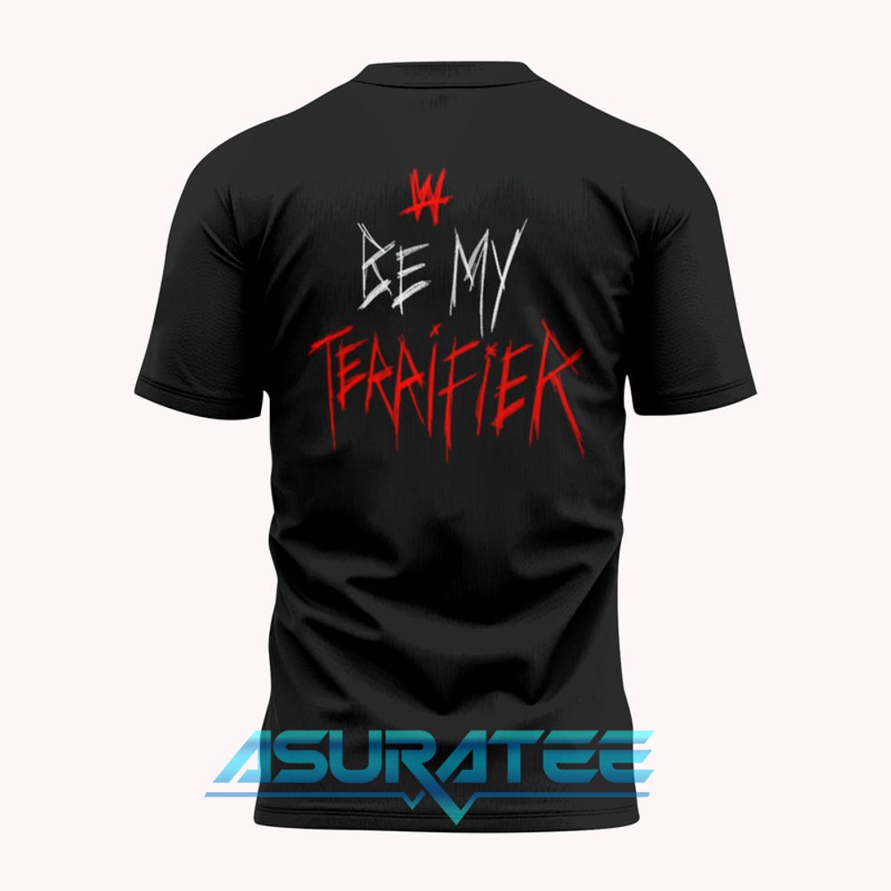 Ripple Junction Black Rhea Ripley x Terrifier Be My Terrifier Shirt