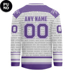 Roanoke Rail Yard Dawgs 2026 Stick it to Cancer Night Personalized Hockey Jersey