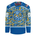 Roanoke Rail Yard Dawgs x Military Appreciation Night 2026 Hockey Jersey