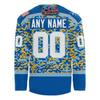 Roanoke Rail Yard Dawgs x Military Appreciation Night 2026 Hockey Jersey