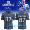 Rob Gronkowski New England Patriots Rivalries Football Jersey
