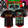 Rob Zombie Marilyn Manson Freaks On Parade Tour 2026 Baseball Jersey