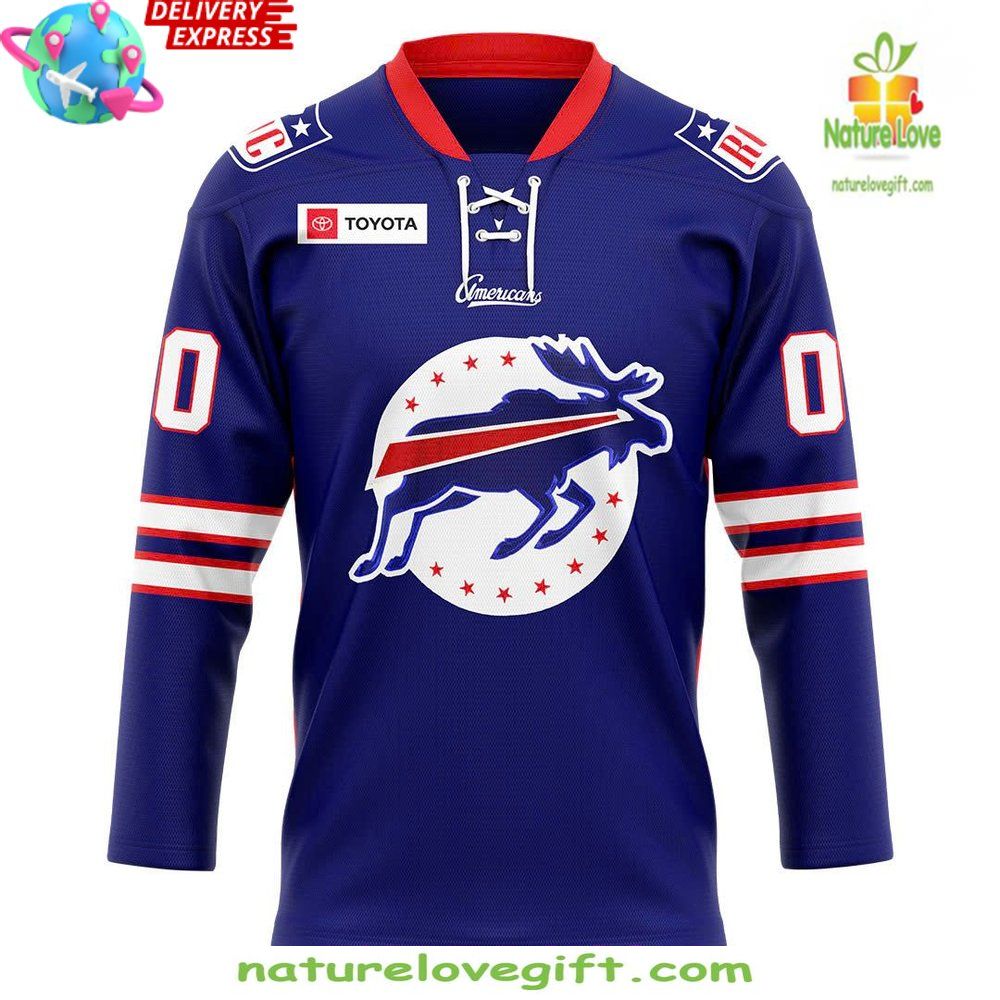 Rochester Americans 2026 Bills Day Hockey Jersey