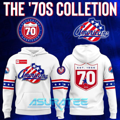 Rochester Americans ”The ’70s Colletion” Limited Edition Hoodie