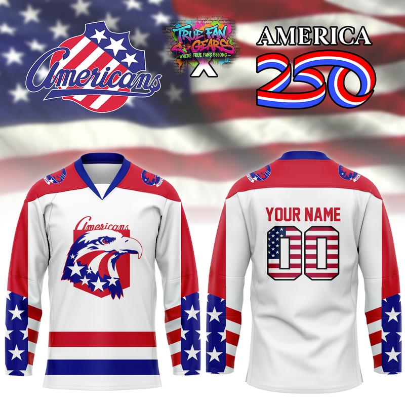 Rochester Americans x America250 Limited Edition Hockey Jersey