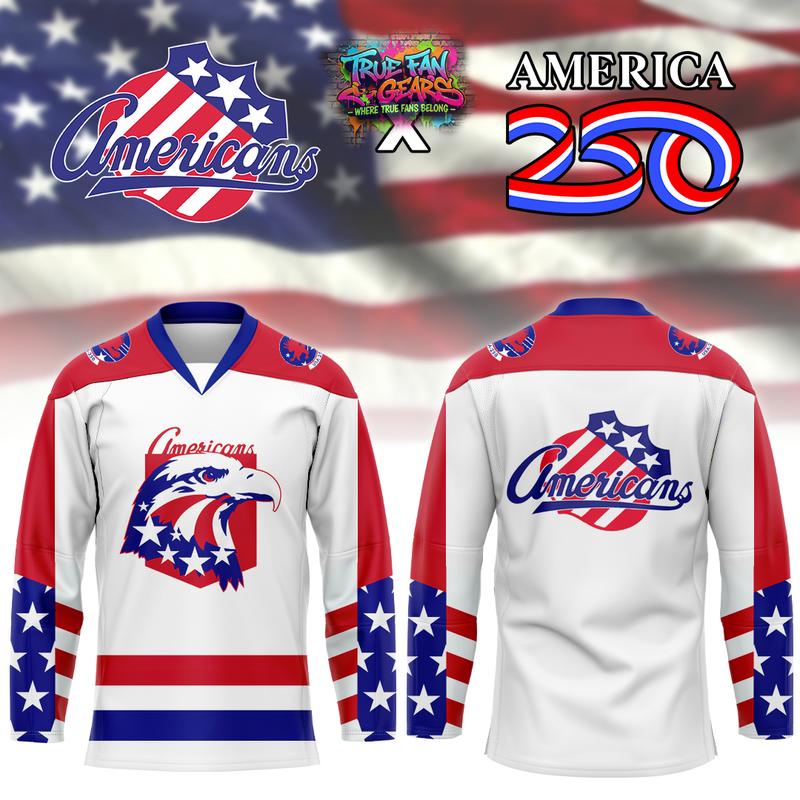 Rochester Americans x America250 Limited Edition Hockey Jersey