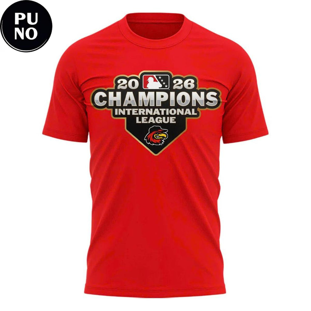 Rochester Red Wings International League Champions 2026 Hoodie T-Shirt