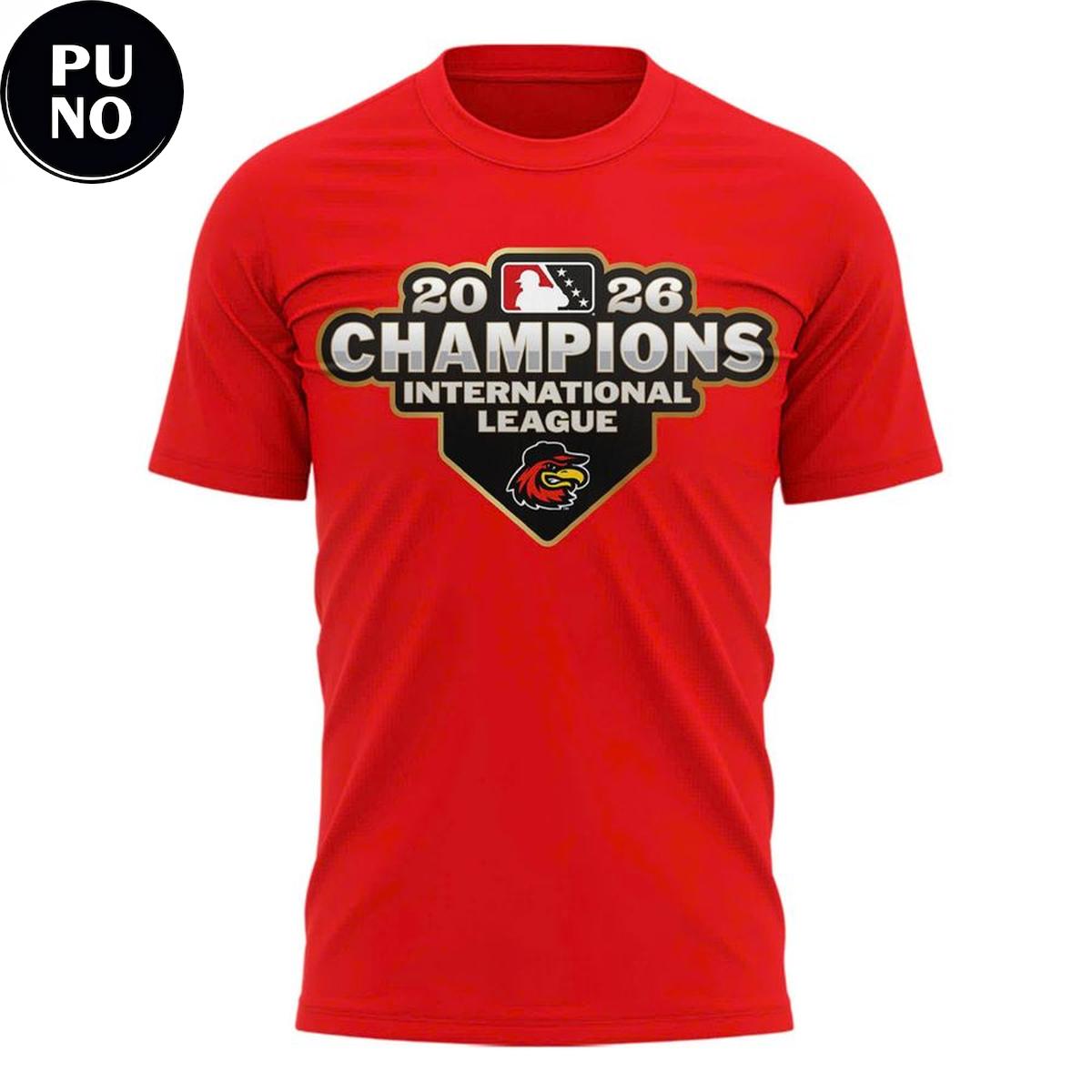 Rochester Red Wings International League Champions 2026 Hoodie T-Shirt