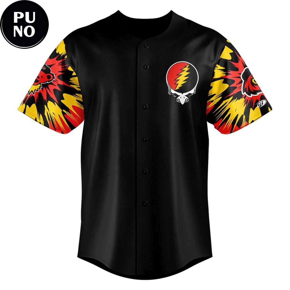 Rochester Red Wings x Grateful Dead Night 2026 Personalized Baseball Jersey