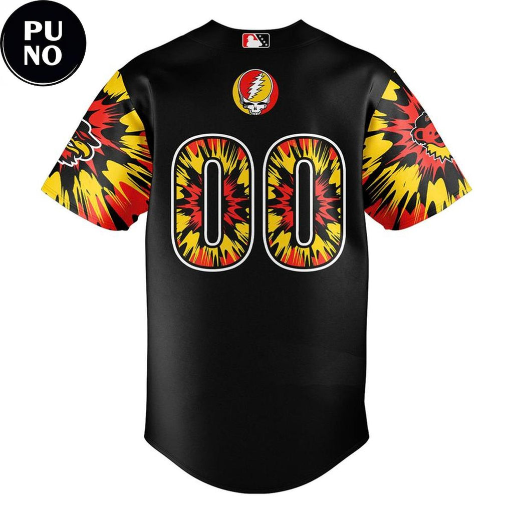 Rochester Red Wings x Grateful Dead Night 2026 Personalized Baseball Jersey