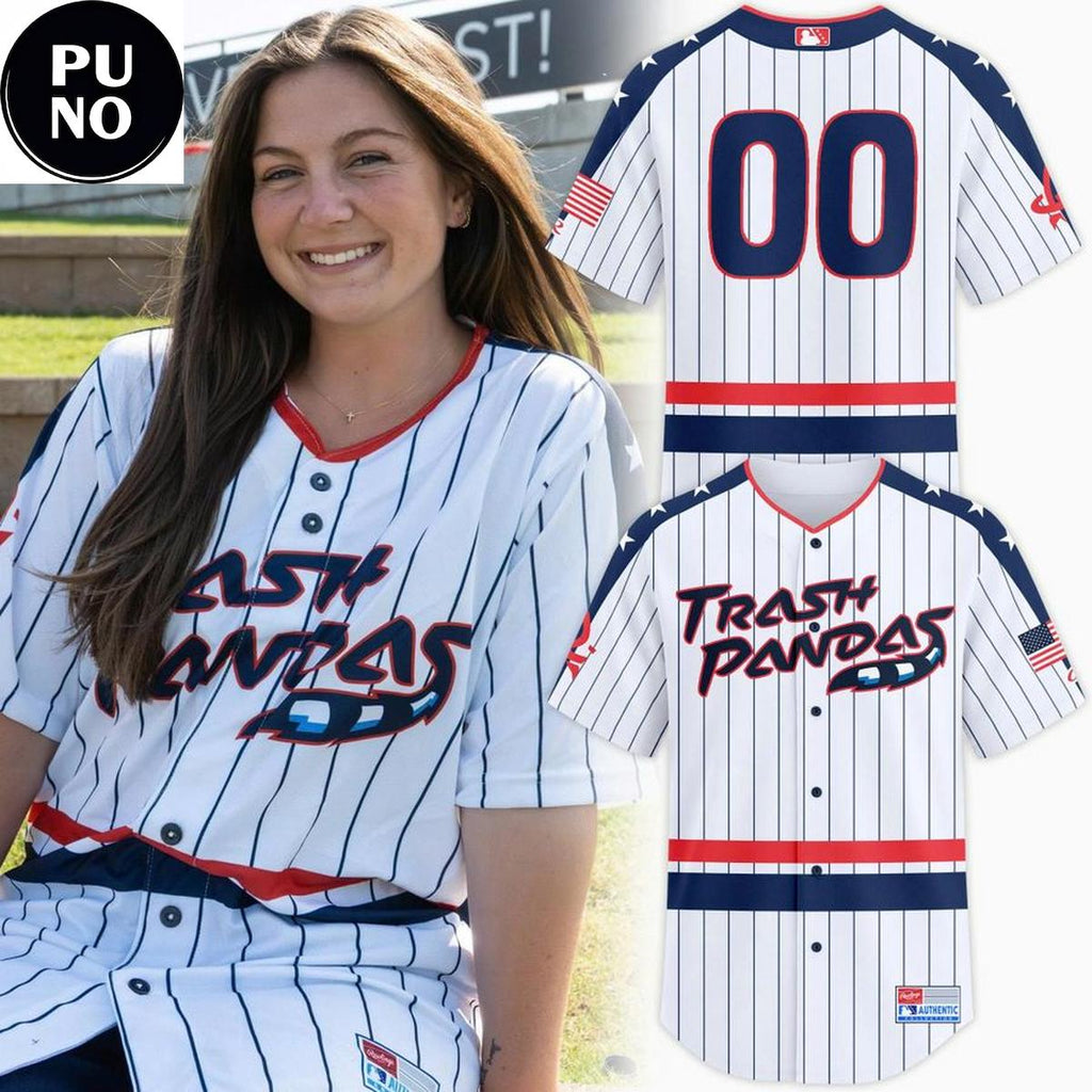 Rocket City Trash Panda 2026 America’s 250th Personalized Baseball Jersey
