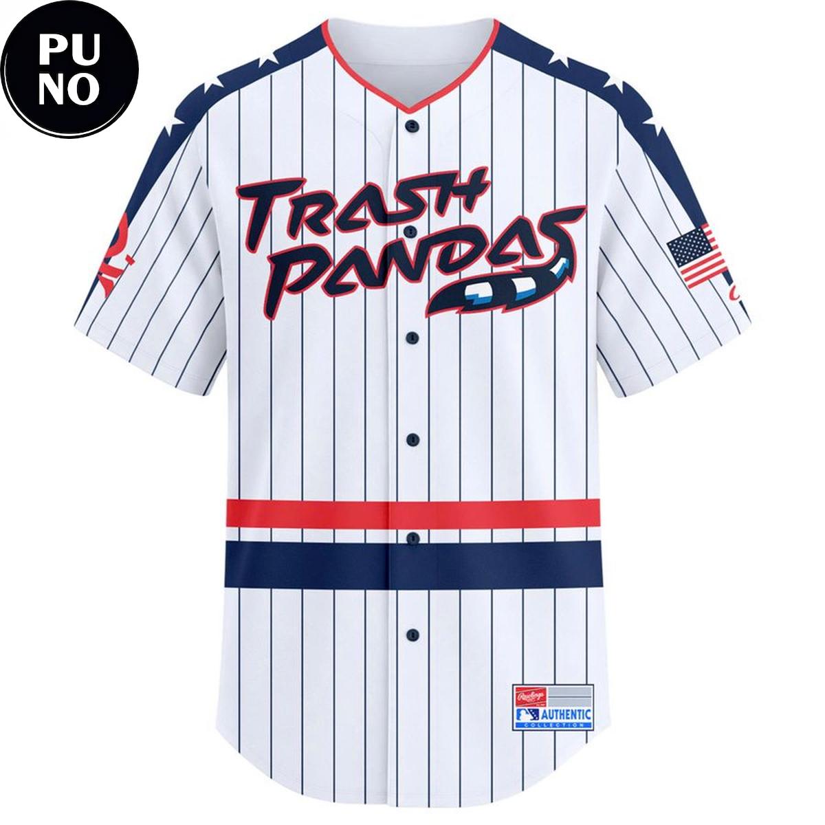 Rocket City Trash Panda 2026 America’s 250th Personalized Baseball Jersey