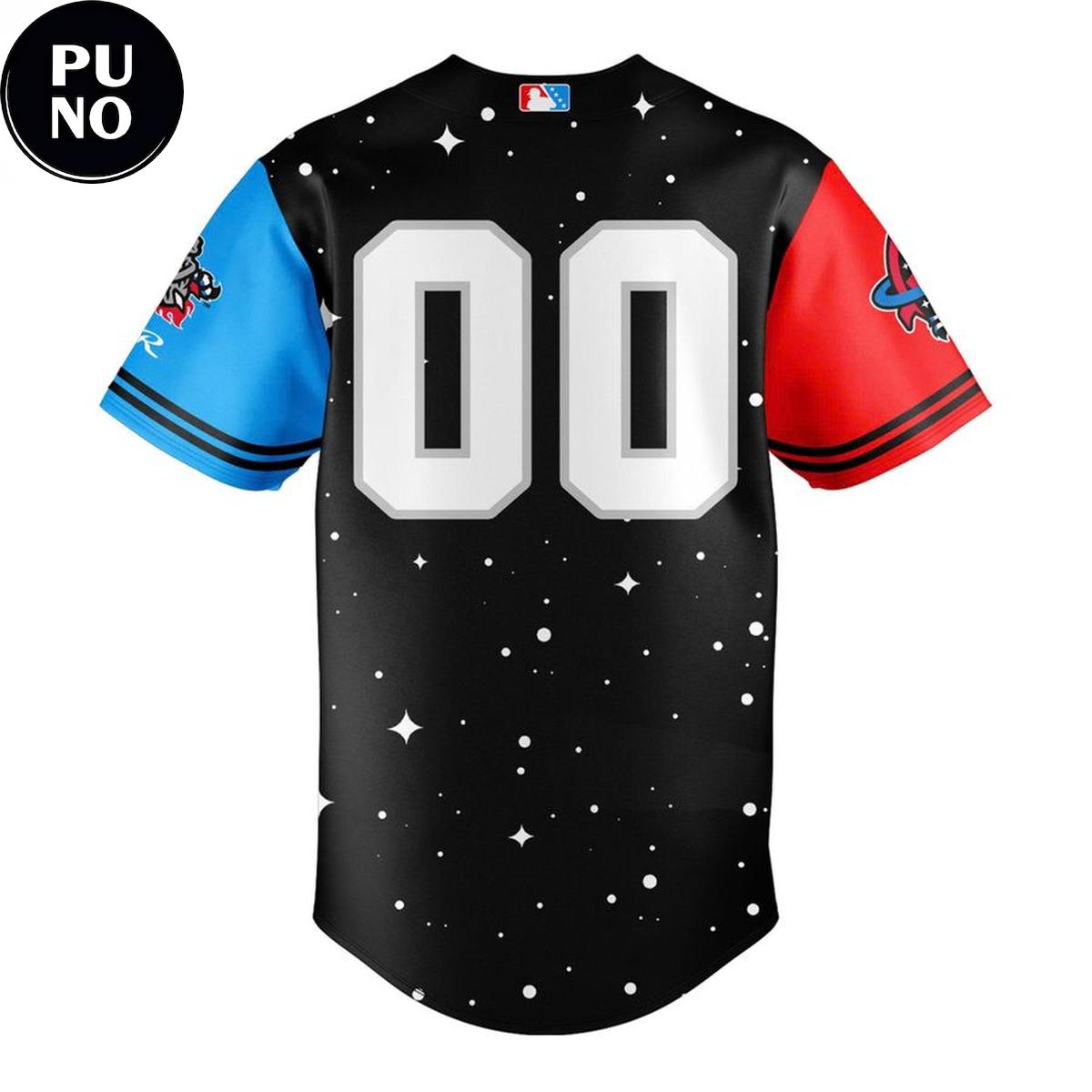 Rocket City Trash Panda 2026 Space Night Personalized Baseball Jersey