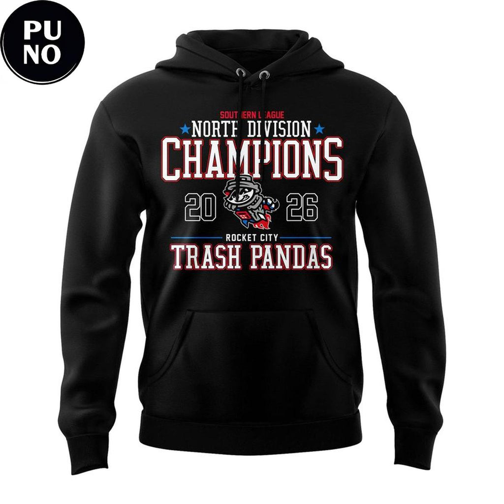 Rocket City Trash Panda Southern League Champions 2026 Hoodie T-Shirt