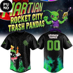 Rocket City Trash Panda x Marvin the Martian 2026 Personalized Baseball Jersey
