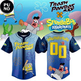 Rocket City Trash Panda x Spongebob Night 2026 Personalized Baseball Jersey