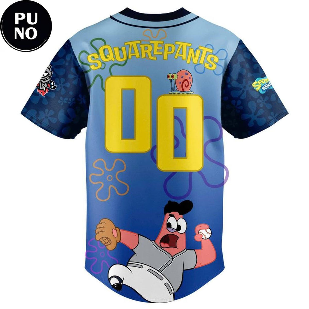 Rocket City Trash Panda x Spongebob Night 2026 Personalized Baseball Jersey