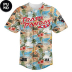 Rocket City Trash Pandas Margaritaville Night 2026 Personalized Baseball Jersey