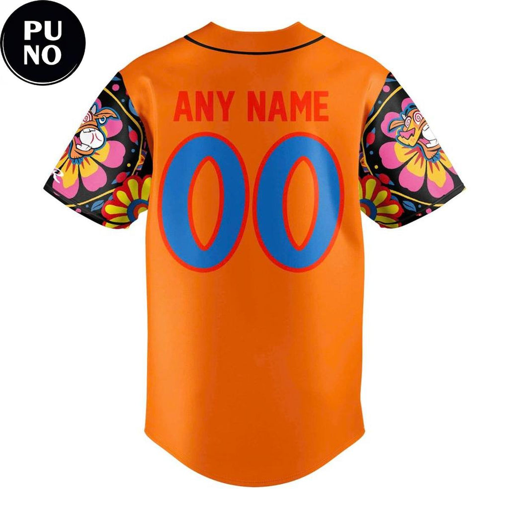 Rocket City Trash Pandas Rawlings Lunaticos Night 2026 Personalized Baseball Jersey
