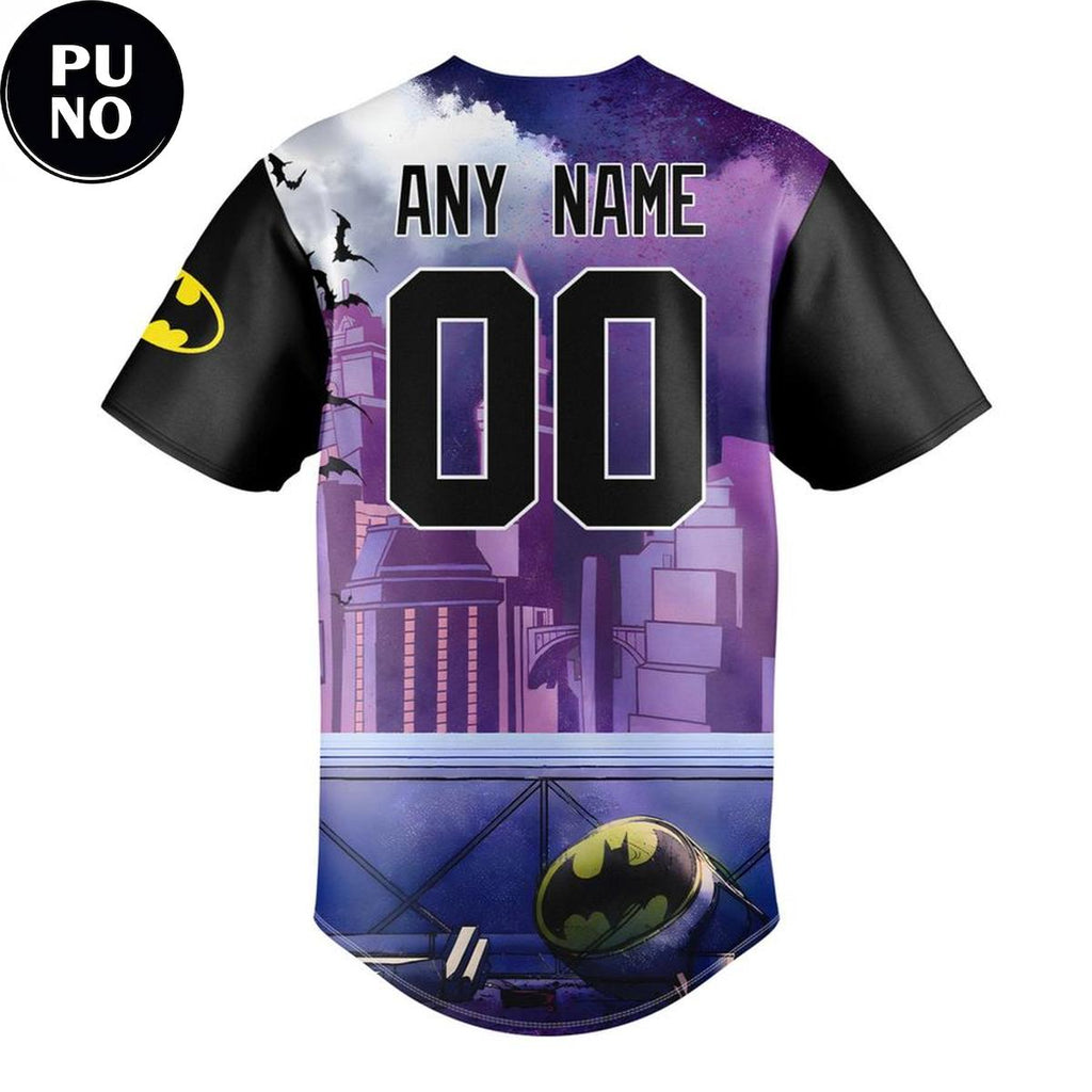 Rocket City Trash Pandas x Batman Superhero Night 2026 Personalized Baseball Jersey