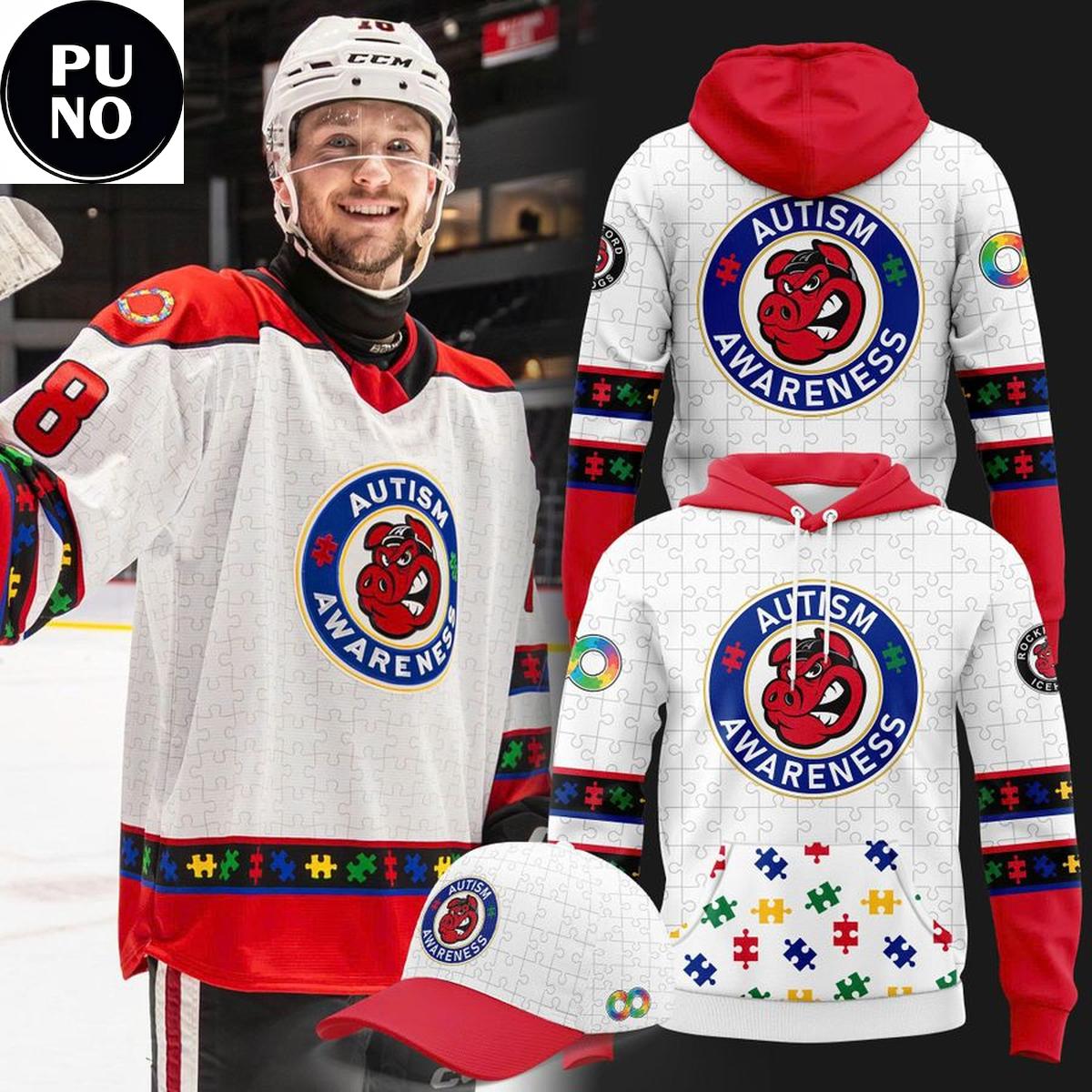 Rockford IceHogs Autism Awareness Night 2026 Hoodie