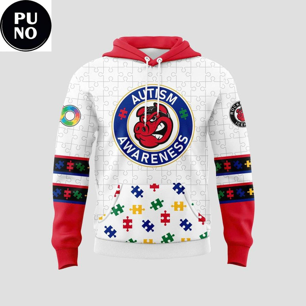 Rockford IceHogs Autism Awareness Night 2026 Hoodie