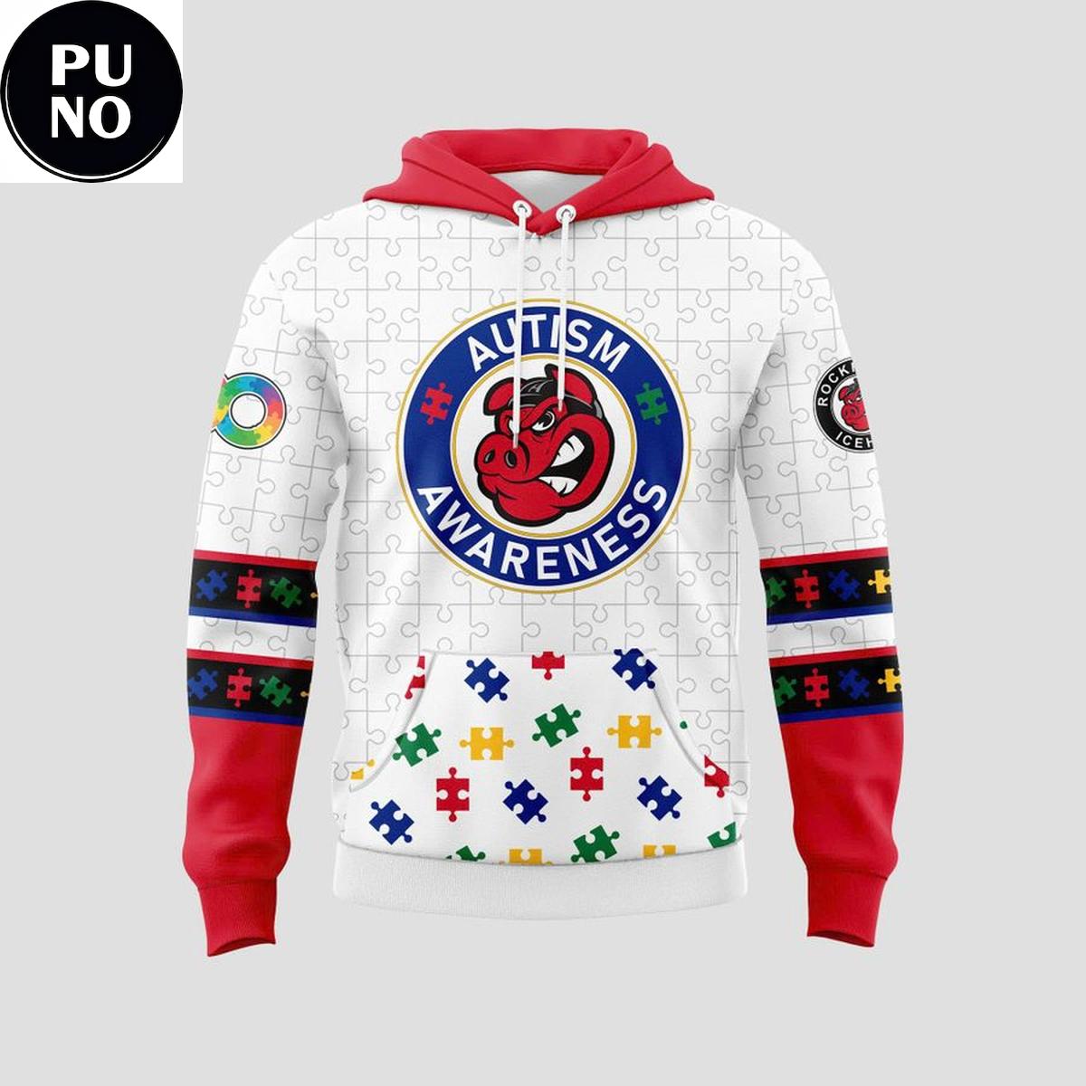 Rockford IceHogs Autism Awareness Night 2026 Hoodie