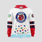 Rockford IceHogs x 2026 Autism Awareness Limited Hoodie, Cap