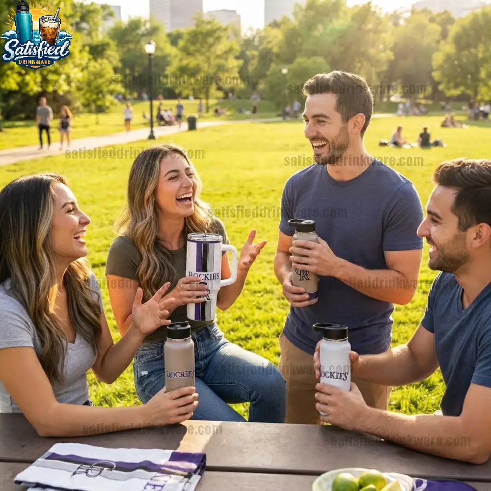 Rockies 40oz Game Day Tumbler with Handle