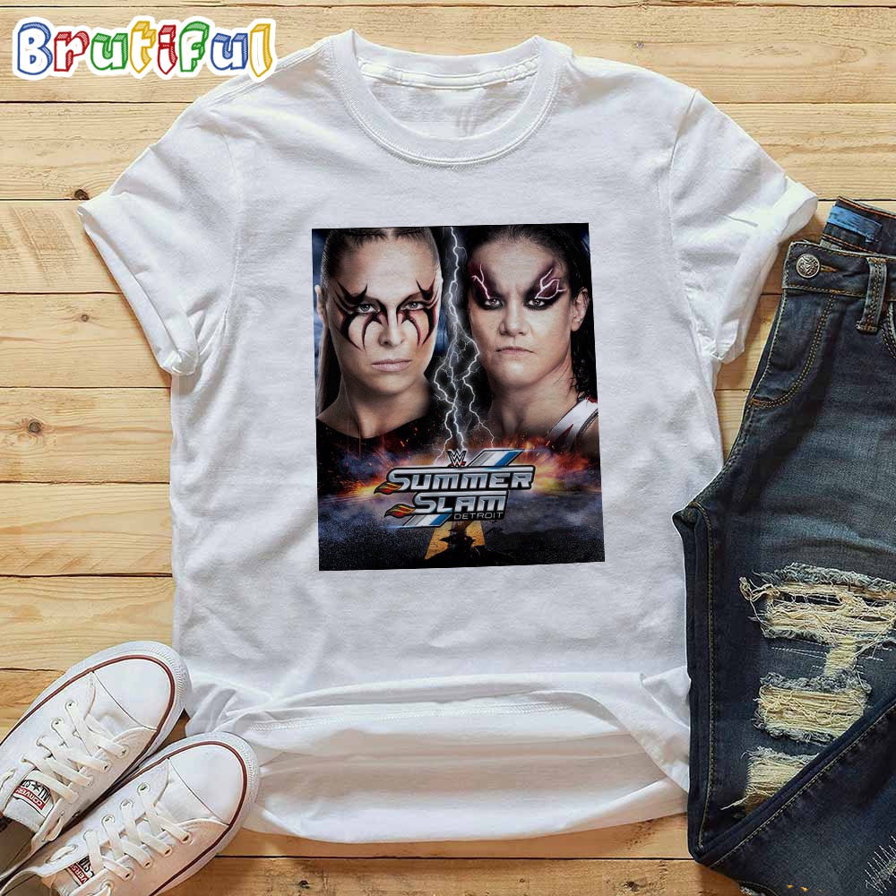 Ronda Rousey vs Shayna Baszler For MMA Rules Showdown Match At WWE SummerSlam T-Shirt