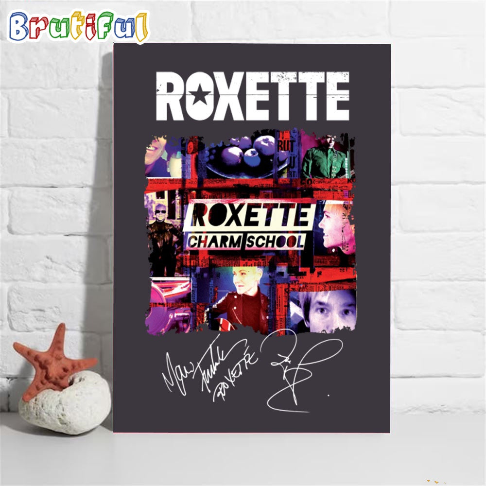 Roxette Charm School Wall Decor Poster Canvas