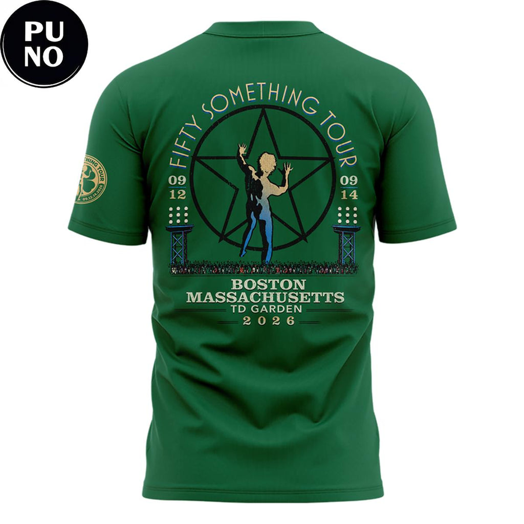 Rush 2026 Fifty Something Tour TD Garden Boston Massachusetts T-Shirt
