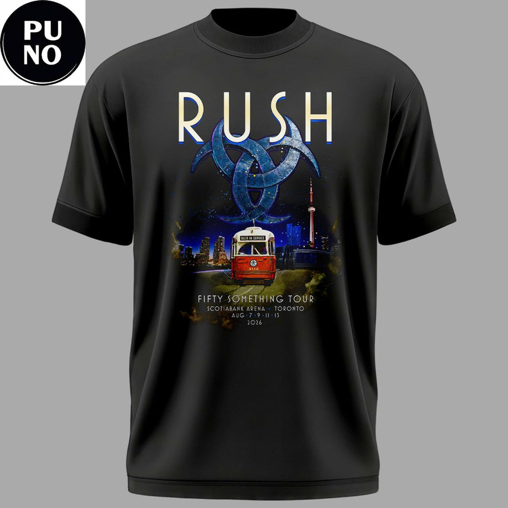 Rush 2026 Fifty Something Tour Toronto T-Shirt