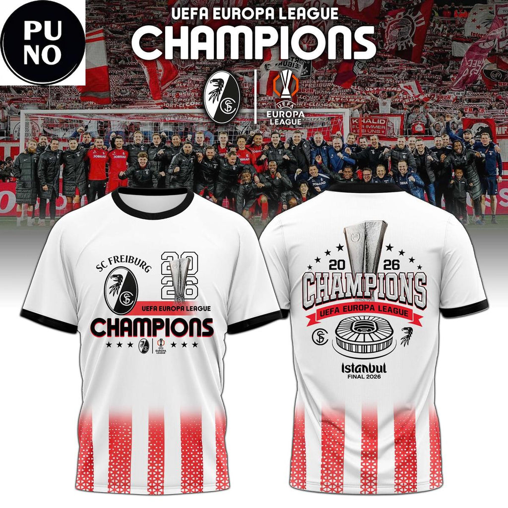 SC Freiburg 2026 Europa League Champions Hoodie T-Shirt