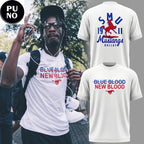 SMU Mustangs Football 2026 Blue Blood New Blood T-Shirt