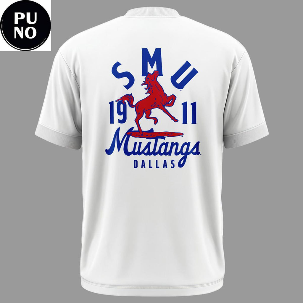 SMU Mustangs Football 2026 Blue Blood New Blood T-Shirt