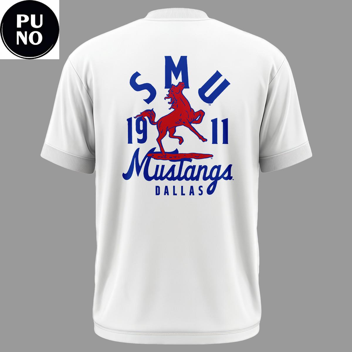 SMU Mustangs Football 2026 Blue Blood New Blood T-Shirt