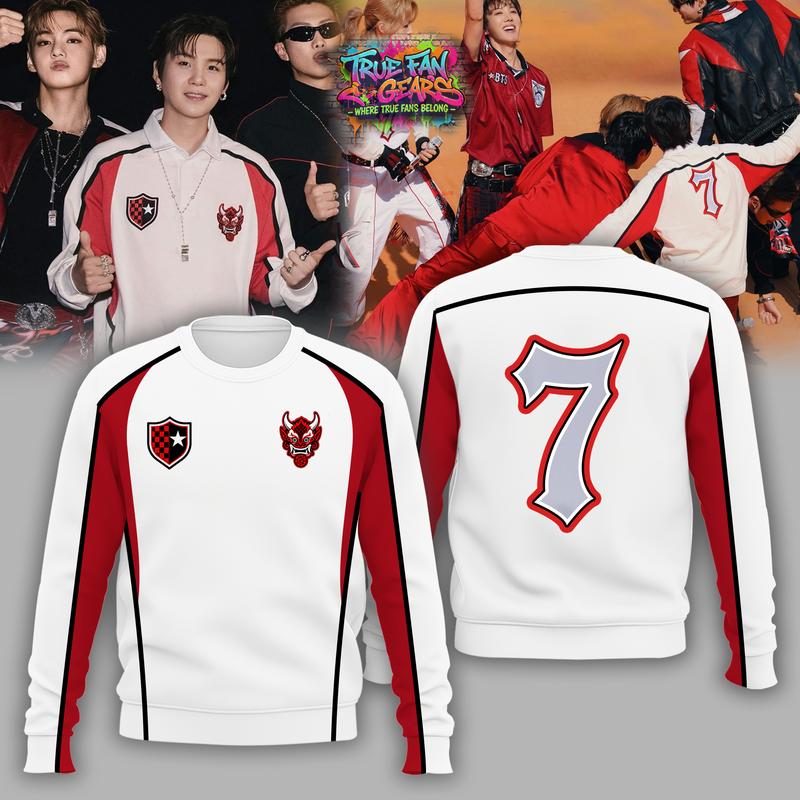 SUGA BTS World Cup Finals Half Time Show 2026 Sweatshirt