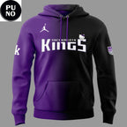 Sacramento Kings x Hello Kitty Night 2026 Half Black Hoodie Shirt