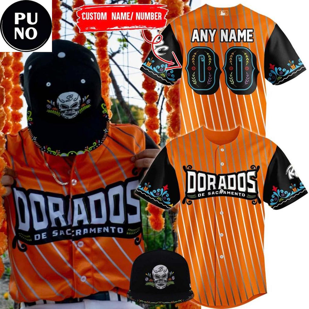 Sacramento River Cats Dorados de Sacramento 2026 Personalized Baseball Jersey