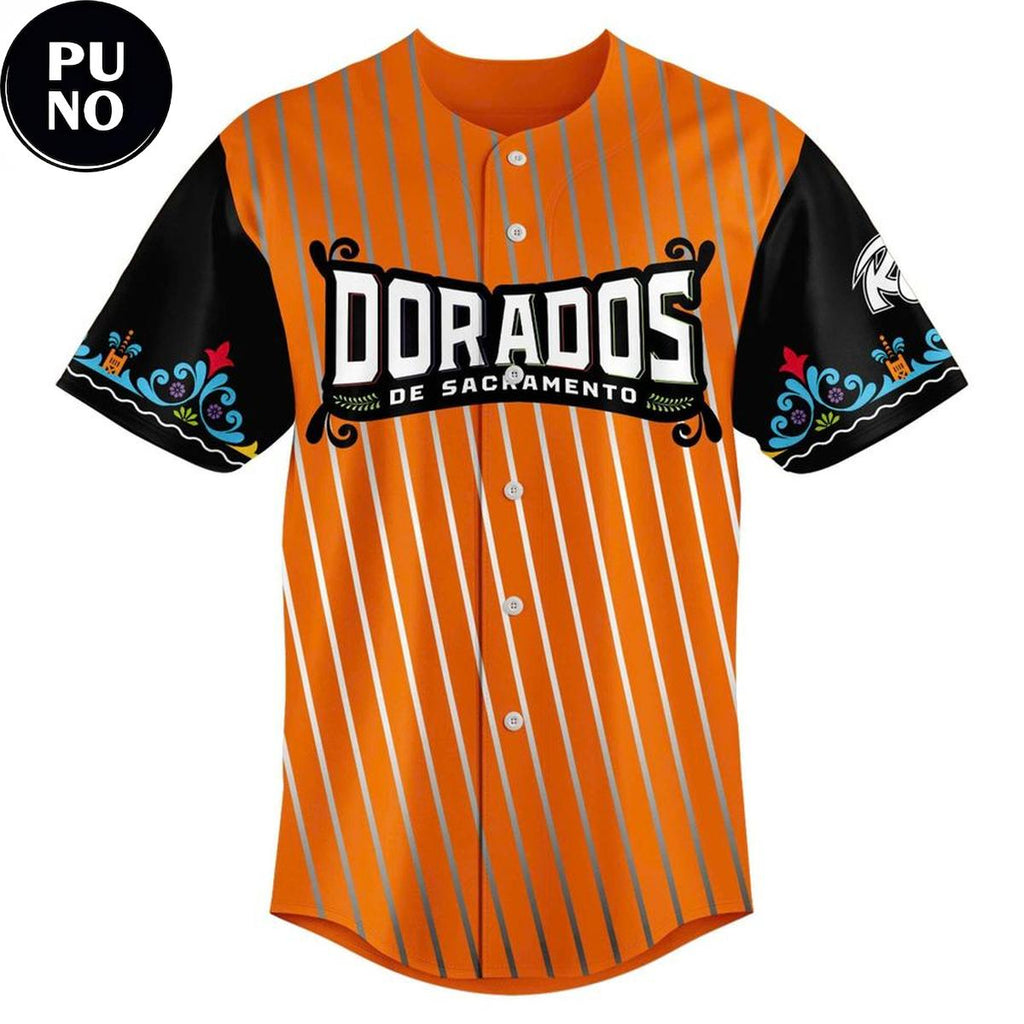 Sacramento River Cats Dorados de Sacramento 2026 Personalized Baseball Jersey
