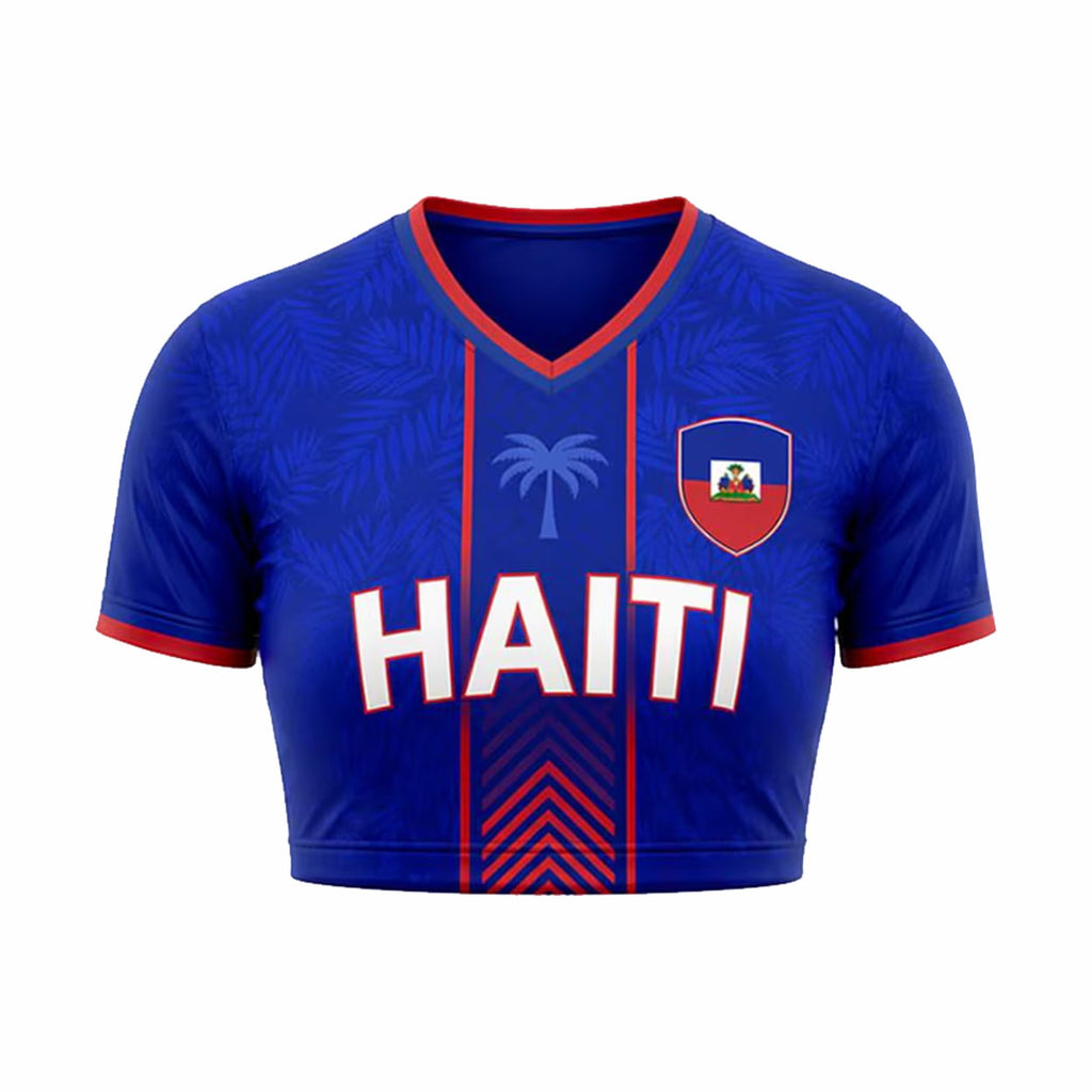 Saeta Haiti World Cup 2026 Crop Top Jersey